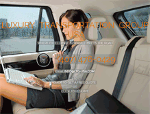 Tablet Screenshot of luxurytransportationgroupusa.com